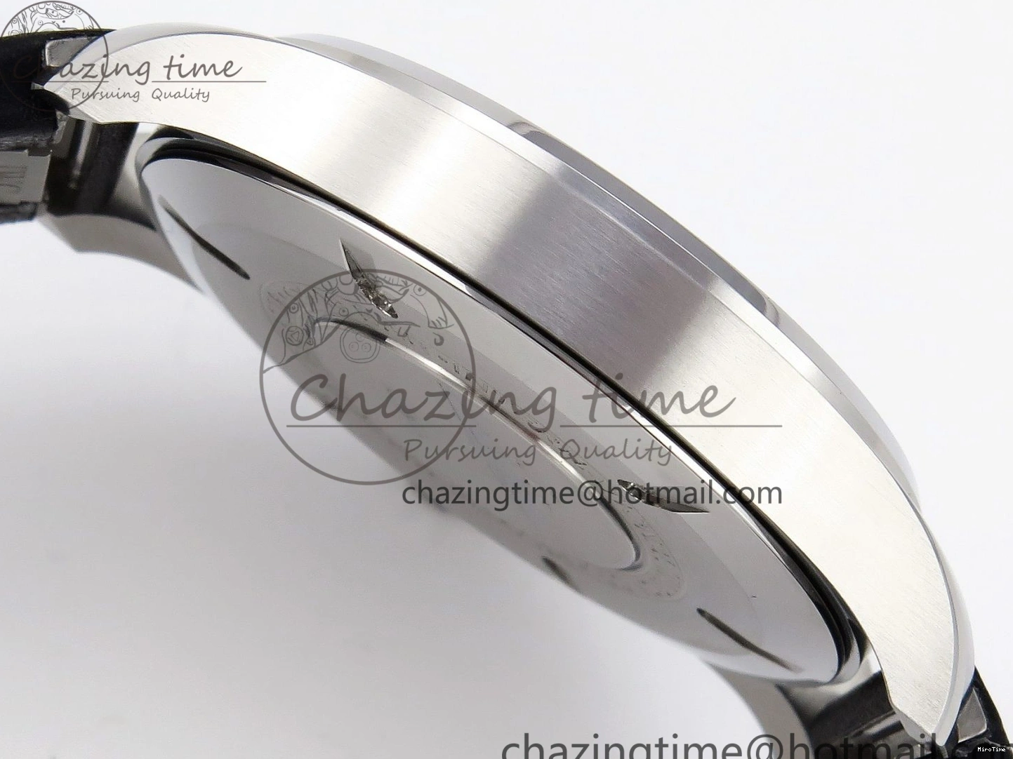 MIROTIME 0210 Pilot Mark XX IW328201 ZF 1:1 Best Edition Black Dial on Black Leather Strap A Affordable 7028